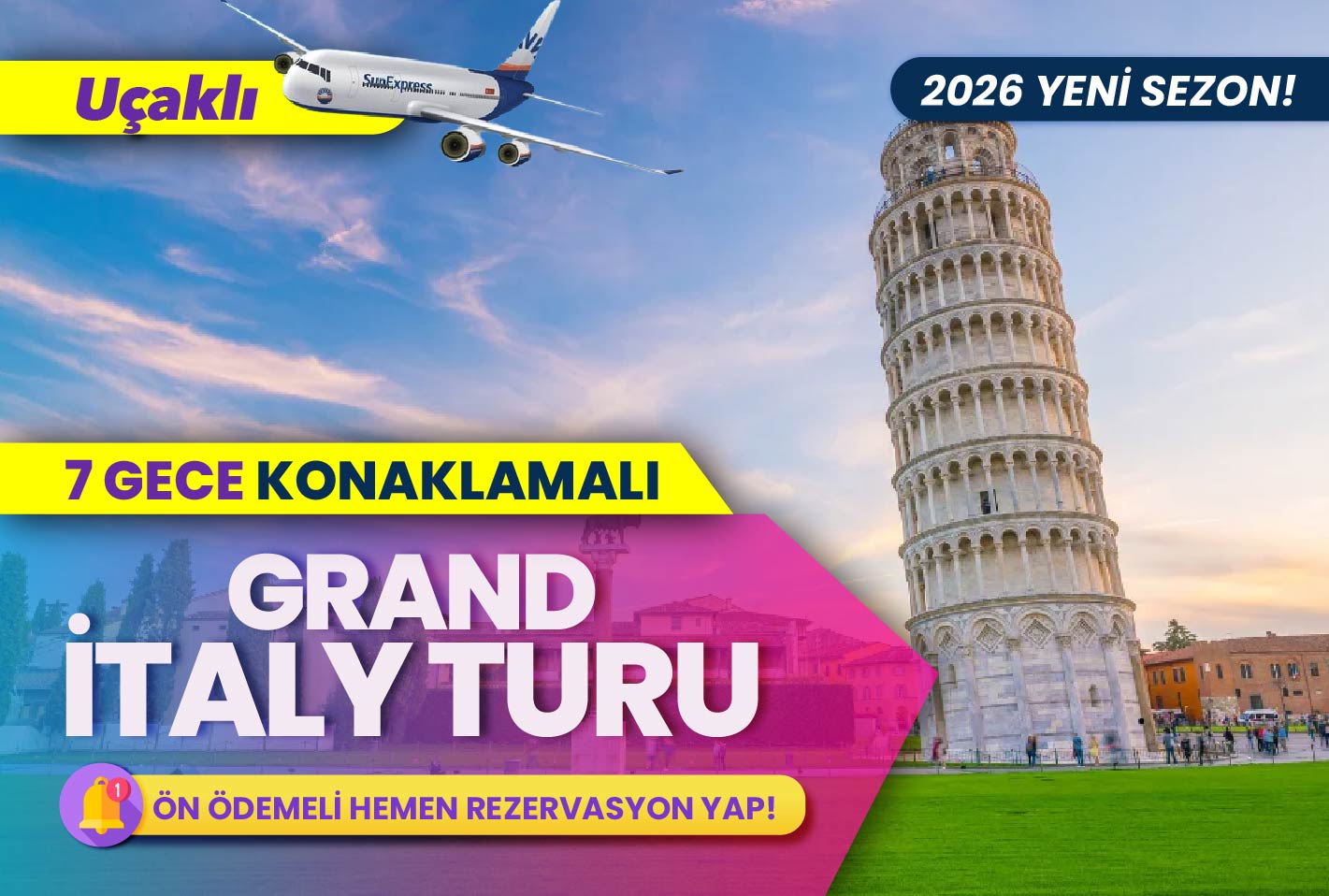GRAND İTALYA TURU